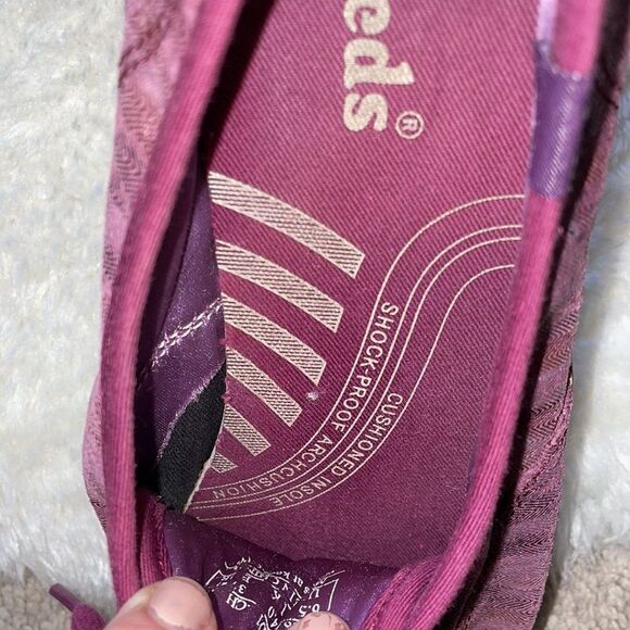 𝅺Keds Purple Camo Shoes Size 6.5 - Picture 7 of 8